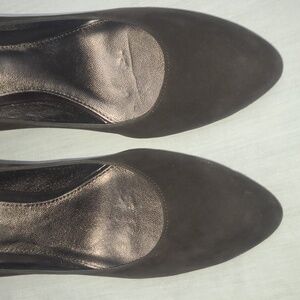 Via Spiga 7 1/2 7.5 Womens Brown Suede Etica Heels